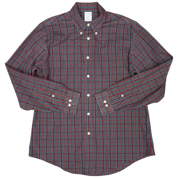 EUC Men's BROOKS BROTHERS Regent "Original Polo" Non-Iron Dress Shirt | Size L - Picture 2 of 9